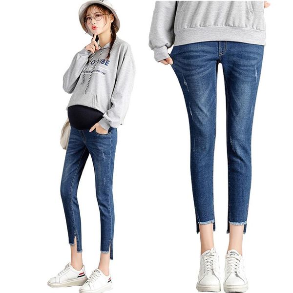 maternity bottoms 2021 fashion mom small feet cropped pants black slim waist skinny pregnant clothes 2234, White
maternity bottoms 2021 fashion mom small feet cropped pants black slim waist skinny pregnant clothes 2234, White