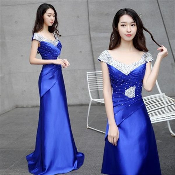 ms 2021 new fancy banquet atmosphere dressed slim fine dress summer clothing section of quality women srl7, Black;gray
ms 2021 new fancy banquet atmosphere dressed slim fine dress summer clothing section of quality women srl7, Black;gray