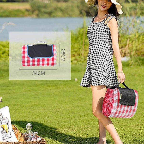 fold pad soft blanket outdoor folding waterproof blanket camping beach plaid picnic mat easy to clean large space
fold pad soft blanket outdoor folding waterproof blanket camping beach plaid picnic mat easy to clean large space