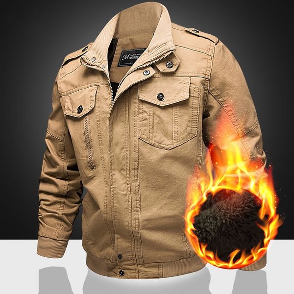 military jacket men autumn winter cotton pilot jacket coat warm men's bomber jackets male plus size 6xl, Black;brown
military jacket men autumn winter cotton pilot jacket coat warm men's bomber jackets male plus size 6xl, Black;brown