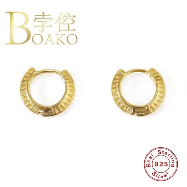 hoop & huggie boako retro simplicity earrings for women 925 silver fashionable jewelry pendientes brincos aretes aros, Golden;silver
hoop & huggie boako retro simplicity earrings for women 925 silver fashionable jewelry pendientes brincos aretes aros, Golden;silver