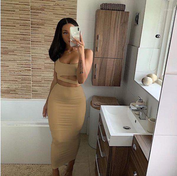 autumn club party night skirts 2two pieces sets women neon bodycon midi hollow camis summer office lady suit mujer two piece dress, White
autumn club party night skirts 2two pieces sets women neon bodycon midi hollow camis summer office lady suit mujer two piece dress, White