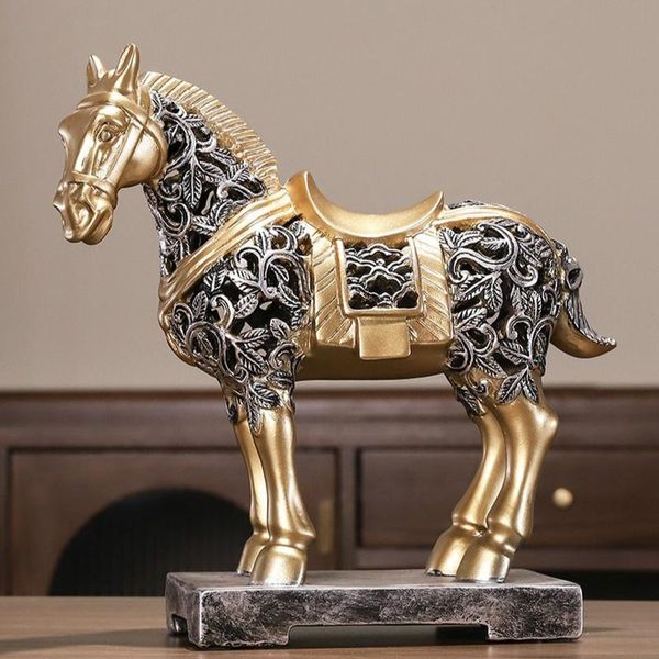 decorative objects & figurines european court horse resin statue sculpture home statues feng shui decor for wealth and good luck retro
decorative objects & figurines european court horse resin statue sculpture home statues feng shui decor for wealth and good luck retro