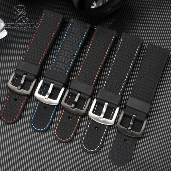watch bands handmade waterproof silicone strap men flat 18 20 22 24mm fashion comfortable rubber watchbands with women's pin buckle, Black;brown
watch bands handmade waterproof silicone strap men flat 18 20 22 24mm fashion comfortable rubber watchbands with women's pin buckle, Black;brown