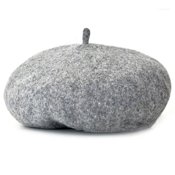 autumn winter solid color vintage berets cap round soft woolen french artist beanie hat for girls children fashion accessory1, Yellow
autumn winter solid color vintage berets cap round soft woolen french artist beanie hat for girls children fashion accessory1, Yellow