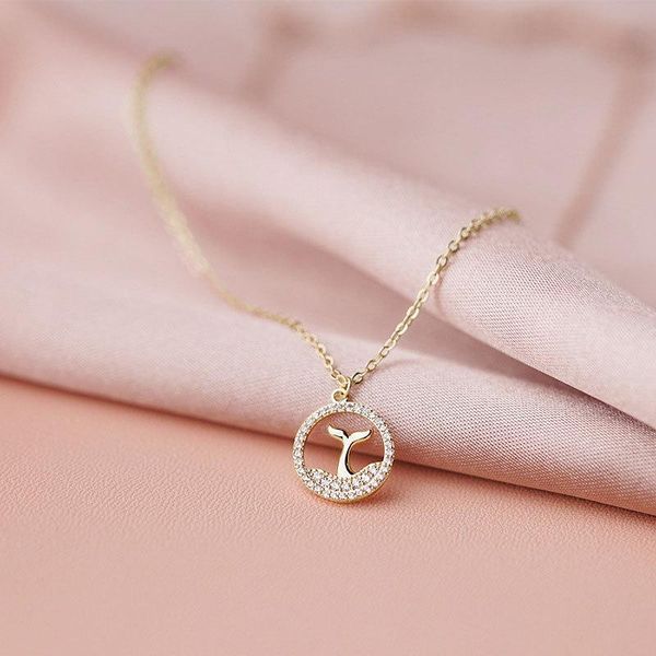 pendant necklaces s925 silver dolphin tail cockbone chain round fish lovely necklace feminity
pendant necklaces s925 silver dolphin tail cockbone chain round fish lovely necklace feminity