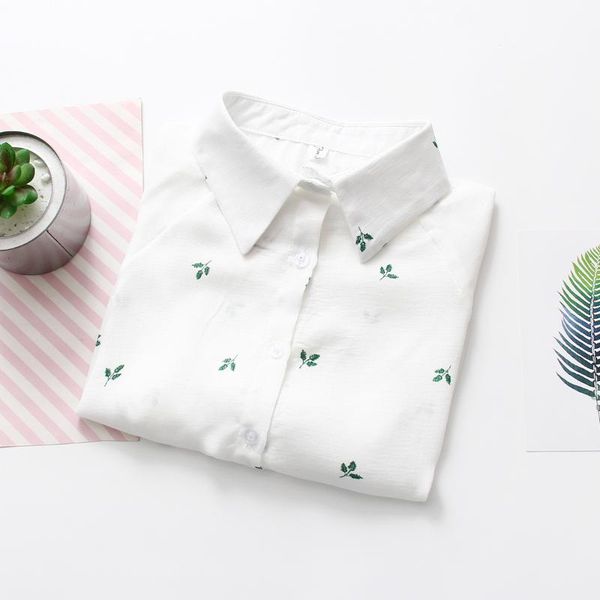 2021 new women fashion short sleeve embroidery cotton shirt blouses summer casual white office shirts blouse
2021 new women fashion short sleeve embroidery cotton shirt blouses summer casual white office shirts blouse