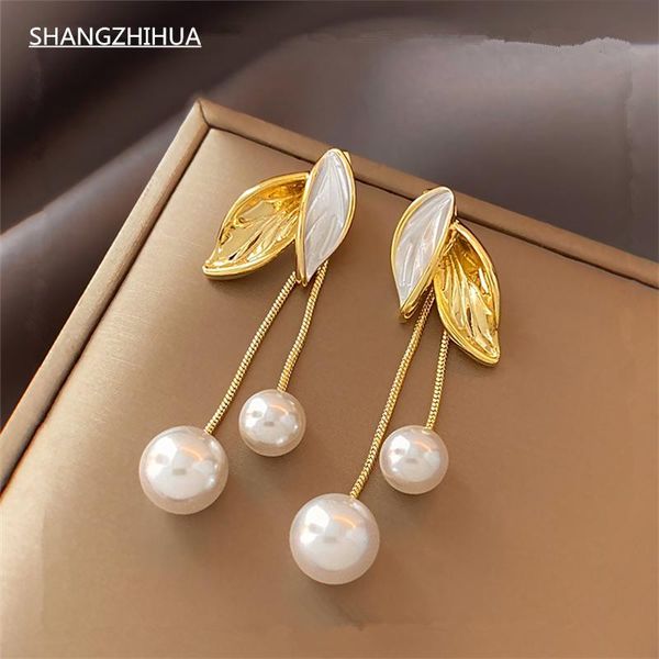 dangle & chandelier shangzhihua geometric luxury gold and leaf earrings for women with tassel pearl pendant unusual girls, Silver
dangle & chandelier shangzhihua geometric luxury gold and leaf earrings for women with tassel pearl pendant unusual girls, Silver