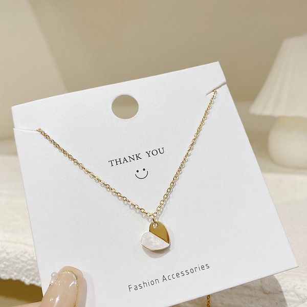 pendant necklaces origin summer korean trendy asymmetric love heart necklace for women stainless steel metal chain jewellery, Silver
pendant necklaces origin summer korean trendy asymmetric love heart necklace for women stainless steel metal chain jewellery, Silver