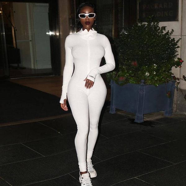 women's jumpsuits & rompers solid turtleneck full sleeve 2021 autumn winter women fitness slim zipper long bodysuit skinny jogger, Black;white
women's jumpsuits & rompers solid turtleneck full sleeve 2021 autumn winter women fitness slim zipper long bodysuit skinny jogger, Black;white