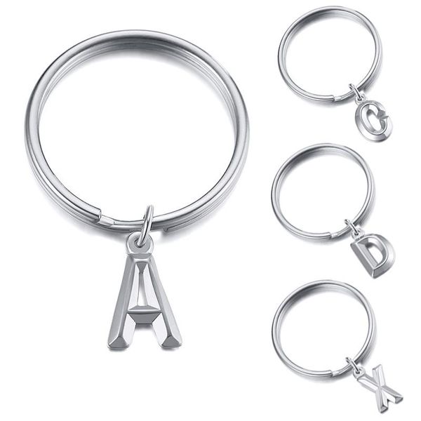 keychains alphabet initial letter keychain women charm statement gifts stainless steel keyring, Silver
keychains alphabet initial letter keychain women charm statement gifts stainless steel keyring, Silver