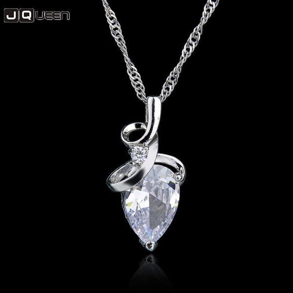 pendant necklaces 2021 crystal water drop & pendants silver color for women gift collares
pendant necklaces 2021 crystal water drop & pendants silver color for women gift collares