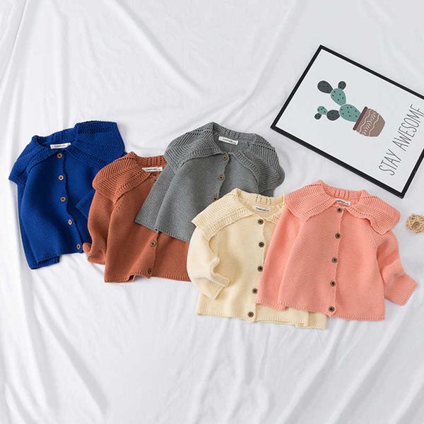 infant girl lotus leaf collar autumn baby clothes long sleeve knitted sweaters kids cardigan girls coat black friday bi5d, Blue;gray
infant girl lotus leaf collar autumn baby clothes long sleeve knitted sweaters kids cardigan girls coat black friday bi5d, Blue;gray