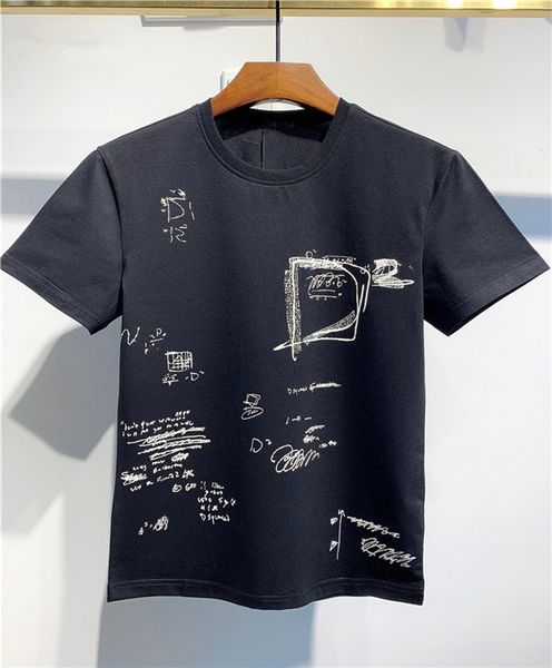 22 summer designer print mens t shirt casual street wear man fashion hip hop t-shirt sport short sleeve cotton tee vintage men's tshir, White;black
22 summer designer print mens t shirt casual street wear man fashion hip hop t-shirt sport short sleeve cotton tee vintage men's tshir, White;black