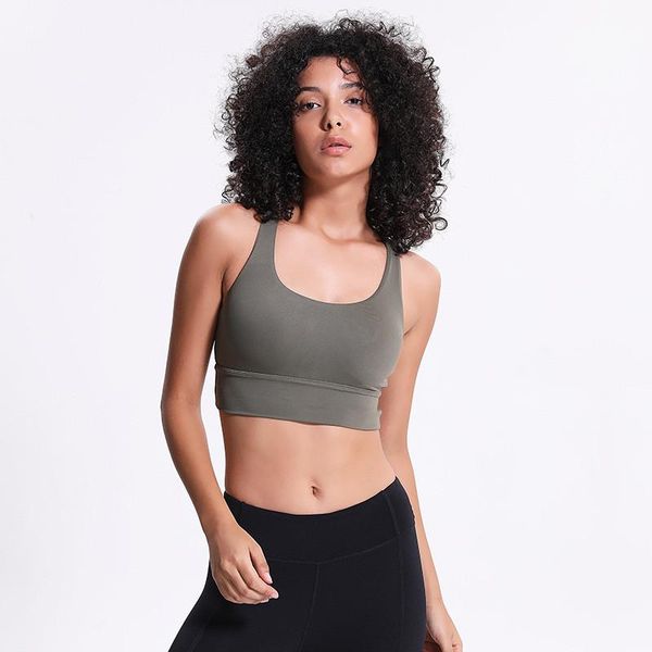 gym clothing 2021 sports underwear autumn winter spring classic shockproof women cross beautiful back gathered running yoga fitness bra, White;black
gym clothing 2021 sports underwear autumn winter spring classic shockproof women cross beautiful back gathered running yoga fitness bra, White;black