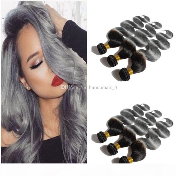 300g ombre two tone human hair bundles t 1b grey good quality colored brazilian hair extension brazilian cambodian peruvian indian body wave, Black;brown
300g ombre two tone human hair bundles t 1b grey good quality colored brazilian hair extension brazilian cambodian peruvian indian body wave, Black;brown