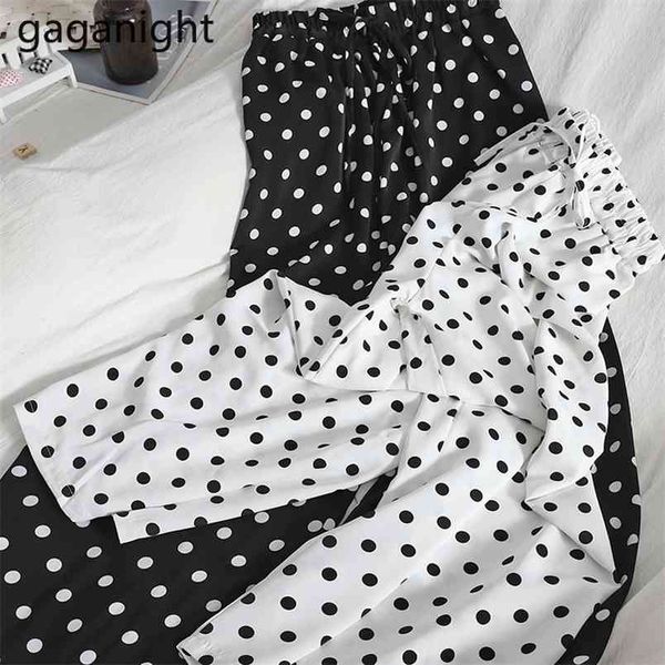 spring summer women wide leg pant drawstring high waist loose casual printed trousers all match female long pants 210601, Black;white
spring summer women wide leg pant drawstring high waist loose casual printed trousers all match female long pants 210601, Black;white