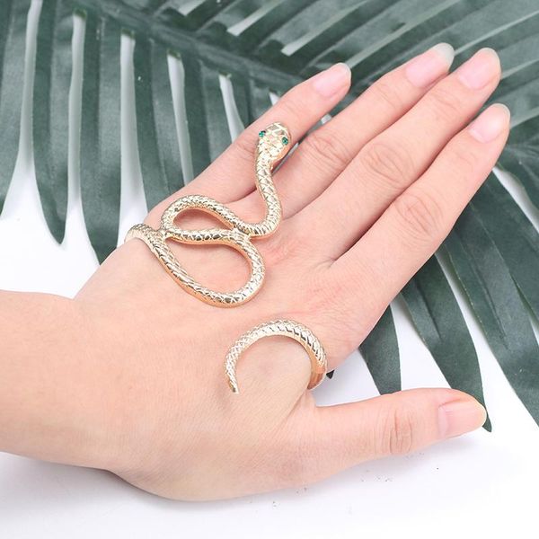 charm bracelets punk animal jewelry hip hop crystal snake bracelet for women bohemian gold bronze alloy material drop, Golden;silver
charm bracelets punk animal jewelry hip hop crystal snake bracelet for women bohemian gold bronze alloy material drop, Golden;silver