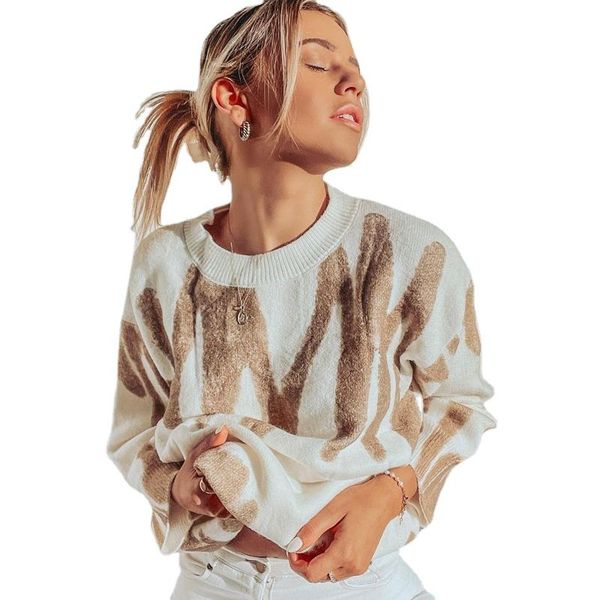 women's sweaters korean fashion khaki stripes print loose women winter hip- oversized long pullovers streetwear outerwear 2021, White;black
women's sweaters korean fashion khaki stripes print loose women winter hip- oversized long pullovers streetwear outerwear 2021, White;black