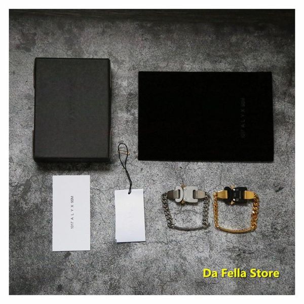 link, chain alyx buckle bracelet men women 1:1 1017 9sm bracelets lazered logo openwork letters stainless steel, Black
link, chain alyx buckle bracelet men women 1:1 1017 9sm bracelets lazered logo openwork letters stainless steel, Black