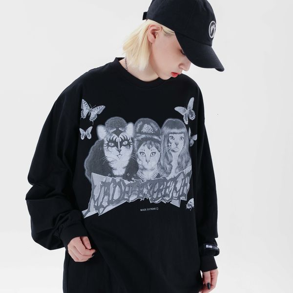 2021 new sweatshirt cute cat cosplay print hip hop pullover men funny picture baggy cozy vintage advanced streetwear autumn ulgz, White
2021 new sweatshirt cute cat cosplay print hip hop pullover men funny picture baggy cozy vintage advanced streetwear autumn ulgz, White