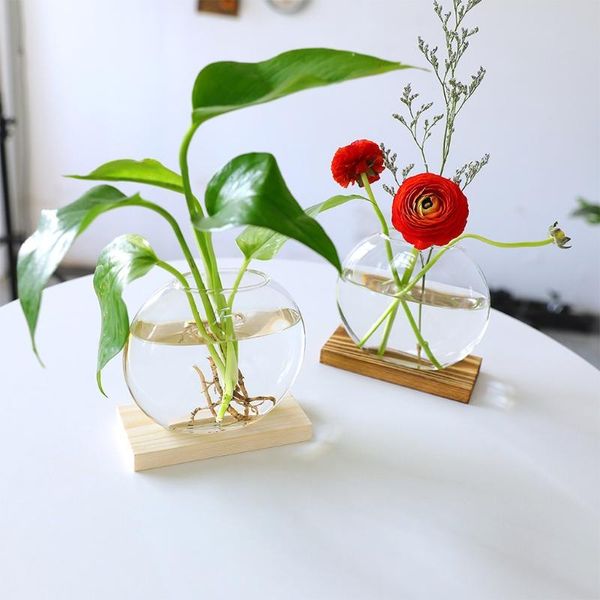 vases d08d deskround crystal glass planter terrarium with retro solid wooden stand wedding flower vase decor for hydroponics
vases d08d deskround crystal glass planter terrarium with retro solid wooden stand wedding flower vase decor for hydroponics