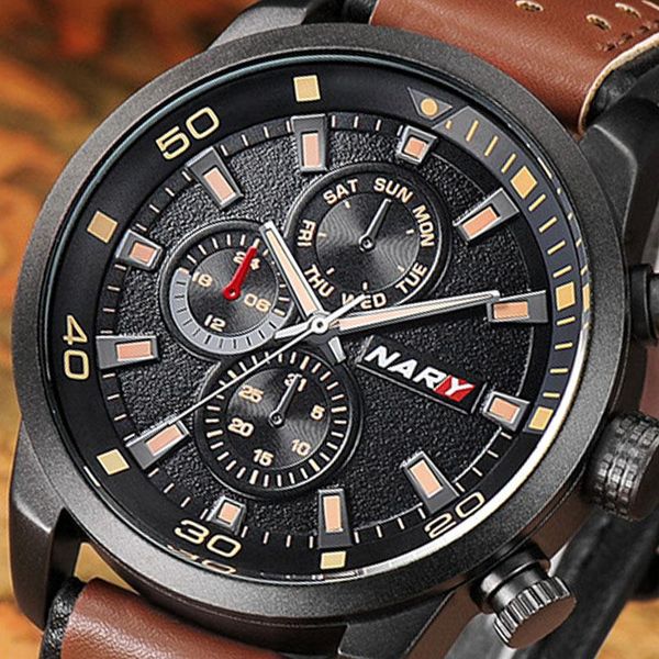 wristwatches casual male watches military sports wristwatch men quartz leather watch cool type large dial for relogio masculino, Slivery;brown
wristwatches casual male watches military sports wristwatch men quartz leather watch cool type large dial for relogio masculino, Slivery;brown