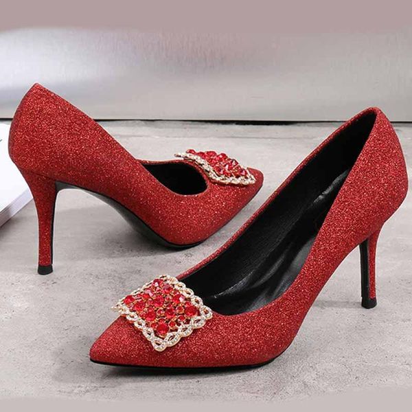 dress shoes nikali women pumps bridal crystal wedding stiletto shallow pointed high-heeled sequins red show bridesmaid, Black
dress shoes nikali women pumps bridal crystal wedding stiletto shallow pointed high-heeled sequins red show bridesmaid, Black