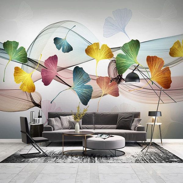 wallpapers custom mural wallpaper modern minimalist hand painted ginkgo leaves abstract lines wall painting living room bedroom 3d frescoes
wallpapers custom mural wallpaper modern minimalist hand painted ginkgo leaves abstract lines wall painting living room bedroom 3d frescoes