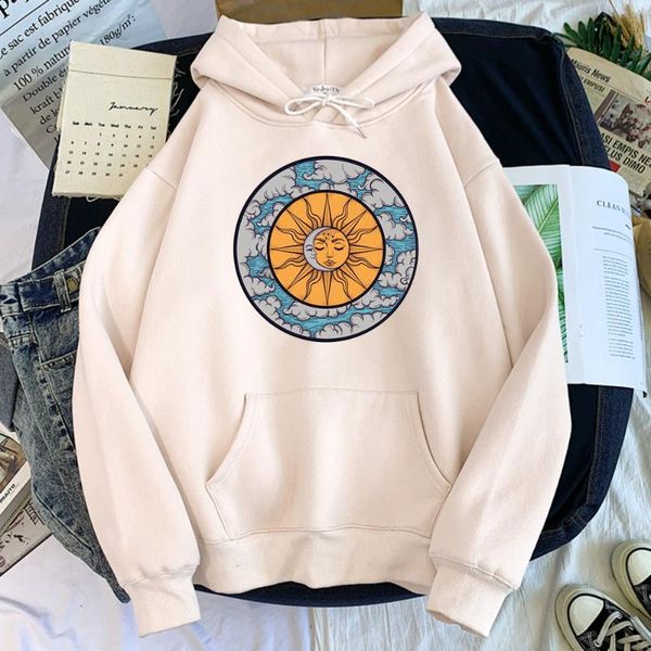 women's hoodies & sweatshirts female hoodie sun and moon funny print pullover women round neck korean tracksui warm fleece casual 1pc c, Black
women's hoodies & sweatshirts female hoodie sun and moon funny print pullover women round neck korean tracksui warm fleece casual 1pc c, Black