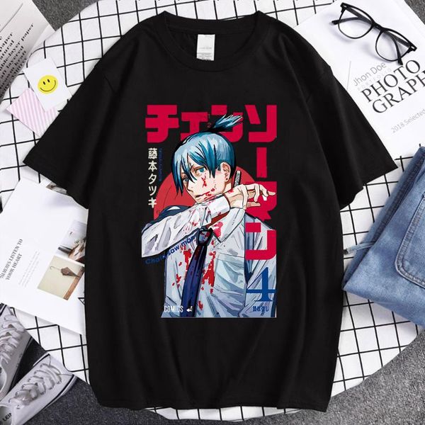 men's t-shirts summer chainsaw man hayakawa aki t shirt for men 100% cotton round collar anime manga tee short sleeve, White;black
men's t-shirts summer chainsaw man hayakawa aki t shirt for men 100% cotton round collar anime manga tee short sleeve, White;black