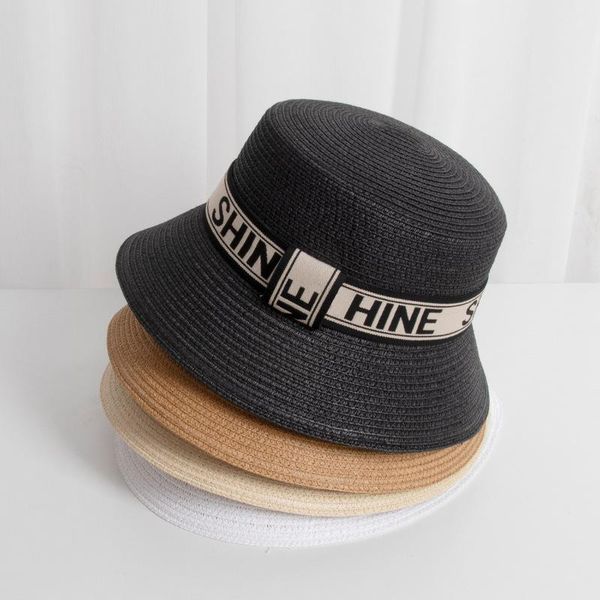 wide brim hats sunshade straw hat female summer woven alphabet bucket fisherman korean fashion travel wild face small basin 2021, Blue;gray
wide brim hats sunshade straw hat female summer woven alphabet bucket fisherman korean fashion travel wild face small basin 2021, Blue;gray