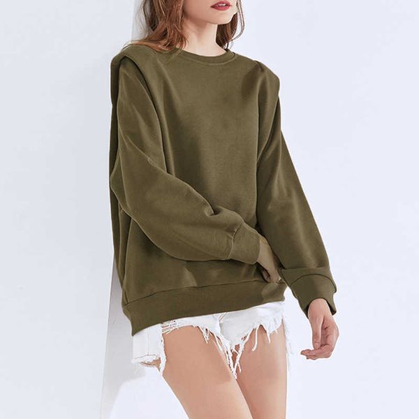 fashion fleece hoodies personal silhouette shoulder pad sweater 2021 spring temperament casual round neck embroidery loose girl, Black
fashion fleece hoodies personal silhouette shoulder pad sweater 2021 spring temperament casual round neck embroidery loose girl, Black