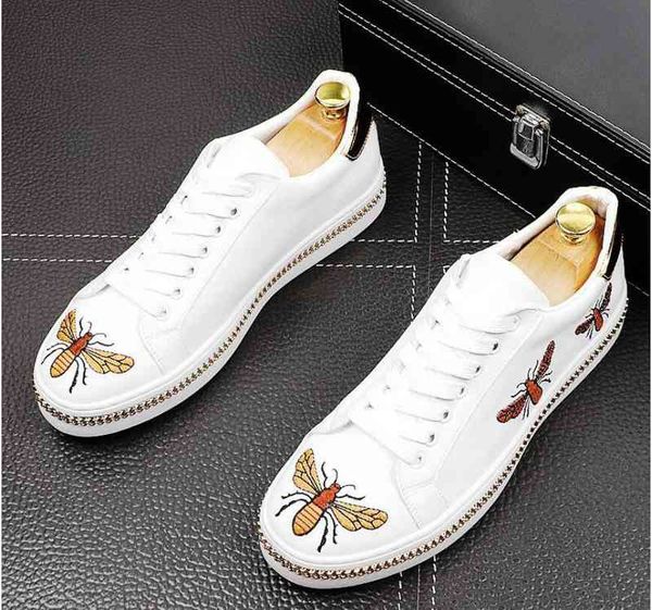 fashion men white green embroidery causal shoes loafers driving bottom rubber anti-slip for, Black
fashion men white green embroidery causal shoes loafers driving bottom rubber anti-slip for, Black