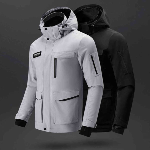 uleemark men's jacket lightweight waterproof breathable windbreaker with removable hooded for outdoor classic multi pockets coat, Black;brown
uleemark men's jacket lightweight waterproof breathable windbreaker with removable hooded for outdoor classic multi pockets coat, Black;brown
