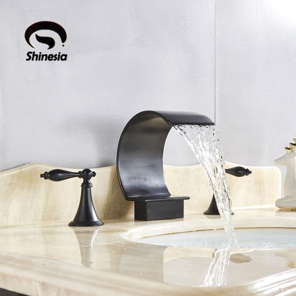 chrome / nickel/gold/orb bathroom tub faucet cold deck mount dual handle three holes mixer tap waterfall water
chrome / nickel/gold/orb bathroom tub faucet cold deck mount dual handle three holes mixer tap waterfall water
