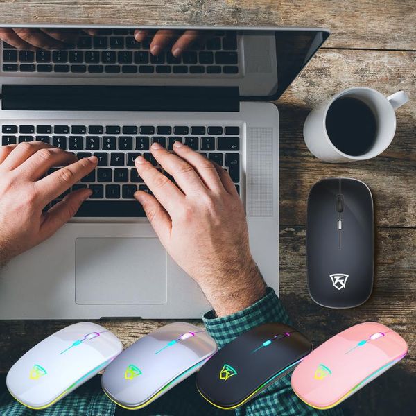 mice ultra-thin wireless mouse 2.4ghz led silent mute colored backlit optical 
mice ultra-thin wireless mouse 2.4ghz led silent mute colored backlit optical