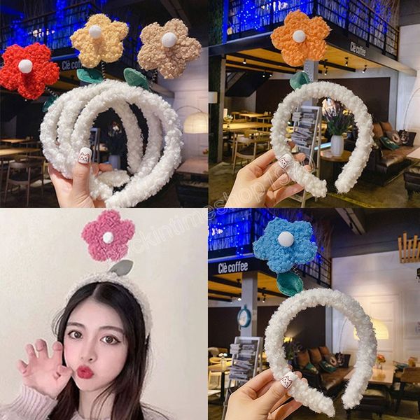 girls cute sweet flower headband two-color velvet soft warm plush hair hoop simple fashion wash face head hoop hair accessories, Slivery;white
girls cute sweet flower headband two-color velvet soft warm plush hair hoop simple fashion wash face head hoop hair accessories, Slivery;white
