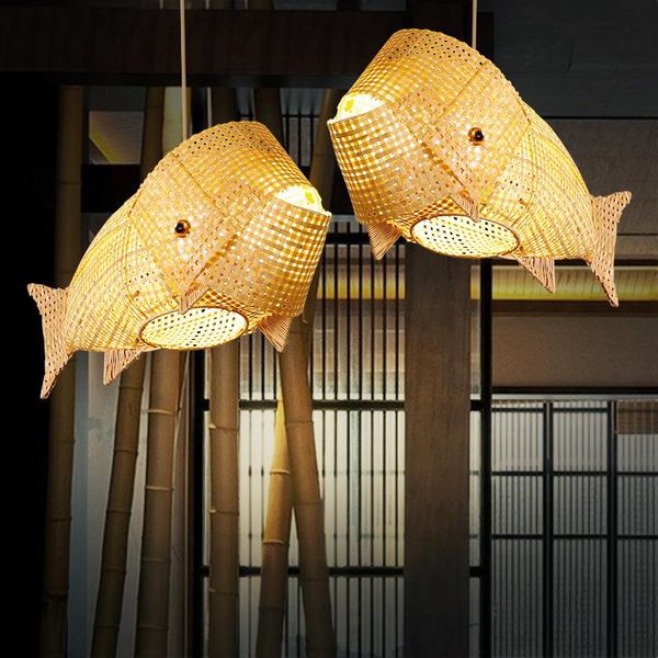 pendant lamps carp lamp bamboo and wood chandelier, suitable for lighting, restaurant, garden, dining room, living manual chandelier
pendant lamps carp lamp bamboo and wood chandelier, suitable for lighting, restaurant, garden, dining room, living manual chandelier