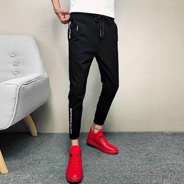 new primavera vero 2021 nova moda harem roupas masculinas simples todos os jogos fino ajuste casual corredores calas streetwear 3xoe, Black
new primavera vero 2021 nova moda harem roupas masculinas simples todos os jogos fino ajuste casual corredores calas streetwear 3xoe, Black