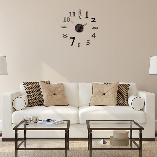 wall clocks 3d diy large clock acrylic stickers mirror living room home decor
wall clocks 3d diy large clock acrylic stickers mirror living room home decor