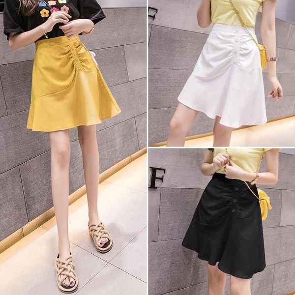 skirts falbala s female 2021 summer short of tall waist show thin a word leisure irregular package hip, Black
skirts falbala s female 2021 summer short of tall waist show thin a word leisure irregular package hip, Black