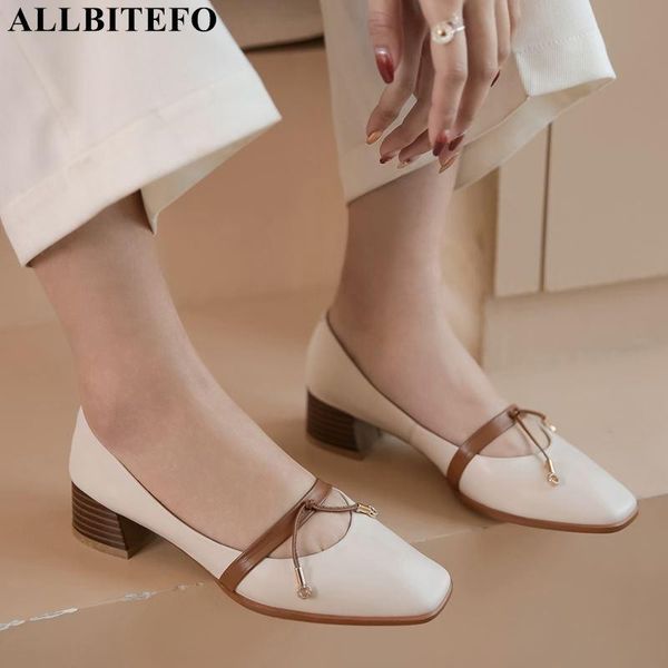 dress shoes allbitefo thick heel genuine leather square toe office ladies women high brand heels, Black
dress shoes allbitefo thick heel genuine leather square toe office ladies women high brand heels, Black