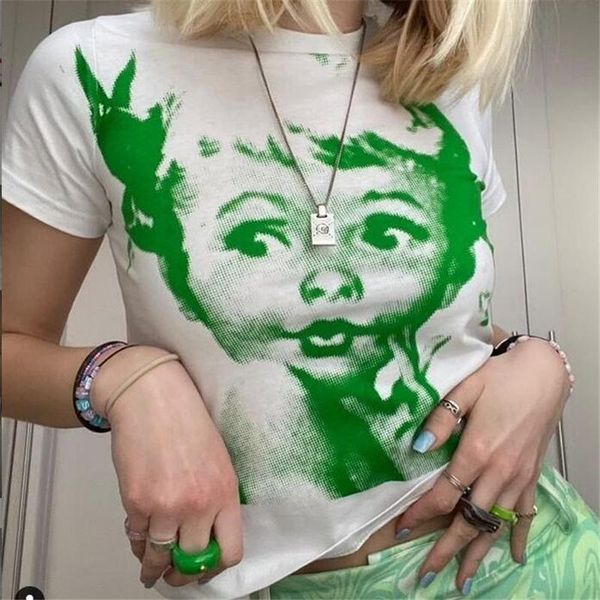 women's tanks & camis fashion women short sleeve crop e girl shirts 2000s aesthetic tank summer woman t-shirts for girls streetwear, White
women's tanks & camis fashion women short sleeve crop e girl shirts 2000s aesthetic tank summer woman t-shirts for girls streetwear, White