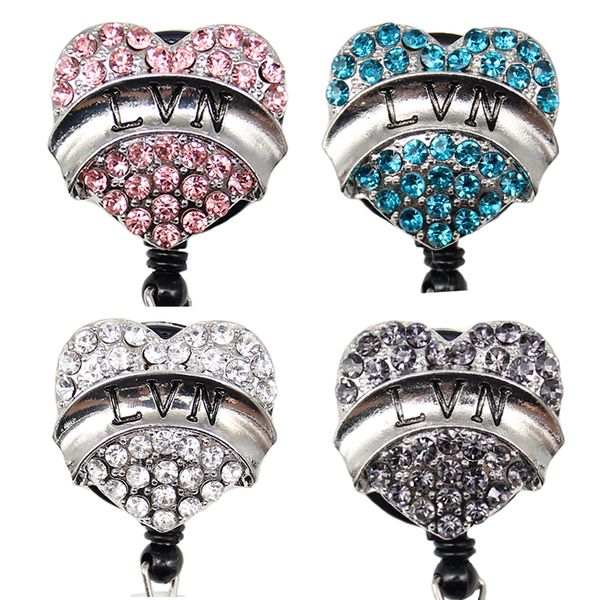 custom key rings rhinestone lvn medical badge reel heart shape nurse retractable id holder for gift, Slivery;golden
custom key rings rhinestone lvn medical badge reel heart shape nurse retractable id holder for gift, Slivery;golden