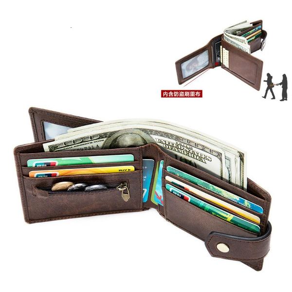 wallets 2021 leather multi-card card bag for men with multi-function anti-theft and antimagnetic retro rfid nfc box coin wallet, Red;black
wallets 2021 leather multi-card card bag for men with multi-function anti-theft and antimagnetic retro rfid nfc box coin wallet, Red;black