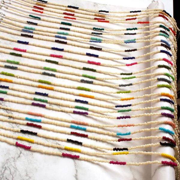 chokers classic glass boho chic bohemia beaded choker necklace multicolor creative chain for women jewelry pendants girl gifts, Golden;silver
chokers classic glass boho chic bohemia beaded choker necklace multicolor creative chain for women jewelry pendants girl gifts, Golden;silver
