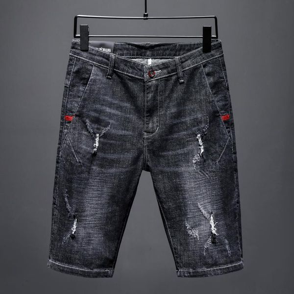 men's jeans 2021 summer short classic fashion casual hole brand elastic force regular fit denim shorts male black blue
men's jeans 2021 summer short classic fashion casual hole brand elastic force regular fit denim shorts male black blue