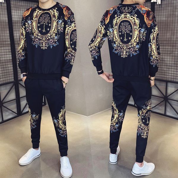 autumn 2021 new sweater digital printing pullover long sleeve loose trendy all-match sweat suit two piece se sy0d, Gray
autumn 2021 new sweater digital printing pullover long sleeve loose trendy all-match sweat suit two piece se sy0d, Gray
