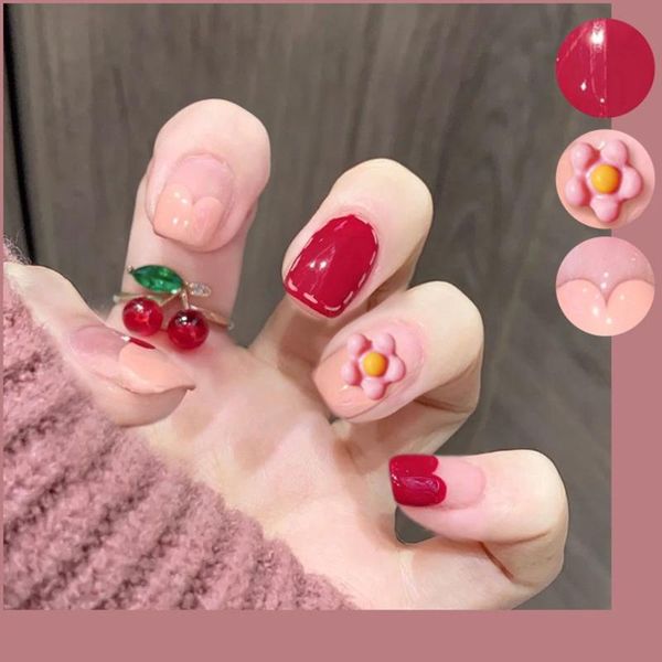 false nails 24pcs fashion detachable manicure diy full cover beauty tool butterfly nail patch, Red;gold
false nails 24pcs fashion detachable manicure diy full cover beauty tool butterfly nail patch, Red;gold